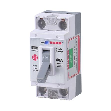 เซฟตี้เบรกเกอร์ 40 แอมป์ 1 เฟส HACO SB_1