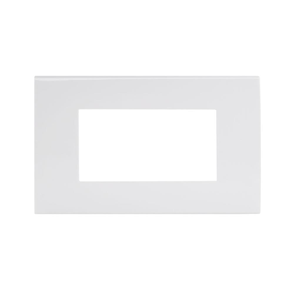 หน้ากาก 3 ช่อง HACO W1113-H สีขาว