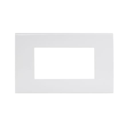 หน้ากาก 3 ช่อง HACO W1113-H สีขาว