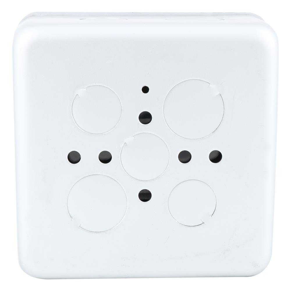 เต้ารับฝังพื้นอะลูมิเนียม HACO HPU-1AMS/T สีเทา