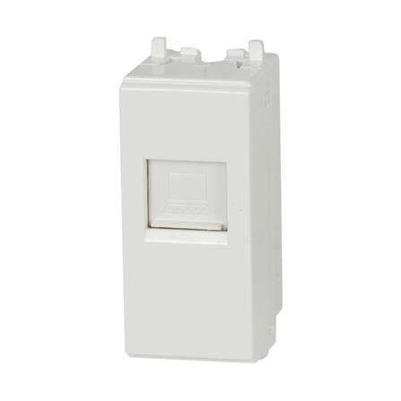 เต้ารับคอมพิวเตอร์ HACO CAT5E J-045 สีขาว_1