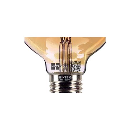 หลอด LED HI-TEK FILAMENT G95 4 วัตต์ WARMWHITE E27_2
