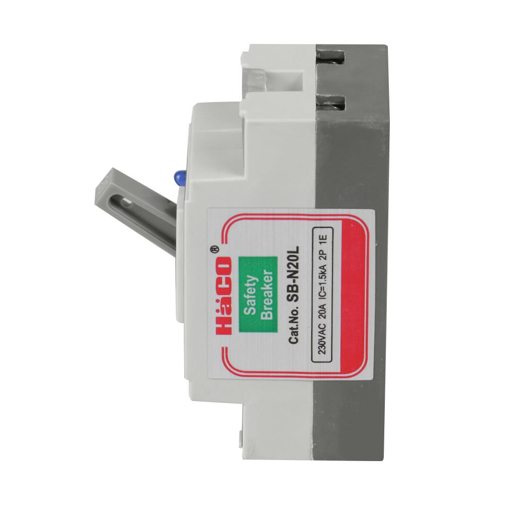 เซฟตี้เบรกเกอร์ 20 แอมป์ 1 เฟส HACO SB