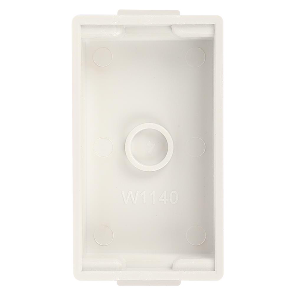 แผ่นปิดช่องว่าง 1 ช่อง HACO TJ-W1140 สีขาว