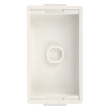 แผ่นปิดช่องว่าง 1 ช่อง HACO TJ-W1140 สีขาว_2