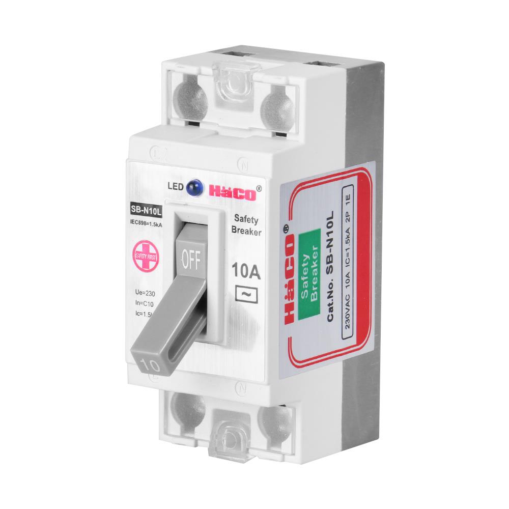 เซฟตี้เบรกเกอร์ 10 แอมป์ 1 เฟส HACO SB
