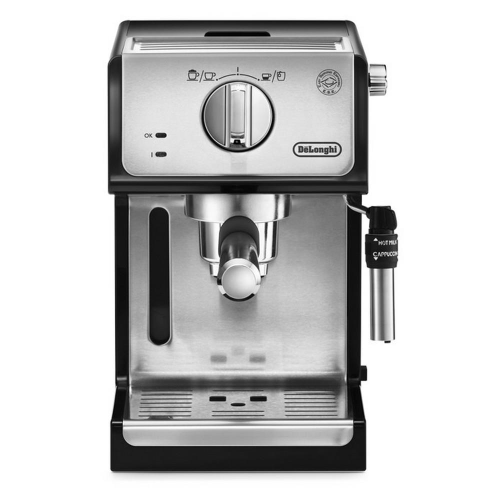 เครื่องชงกาแฟเอสเพรสโซ DELONGHI ECP35.31 1.1 ลิตร สีเงินดำ