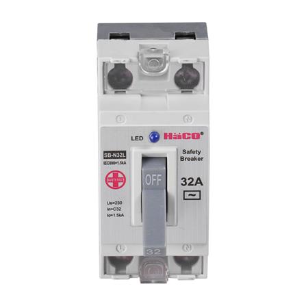 เซฟตี้เบรกเกอร์ 32 แอมป์ 1 เฟส HACO SB