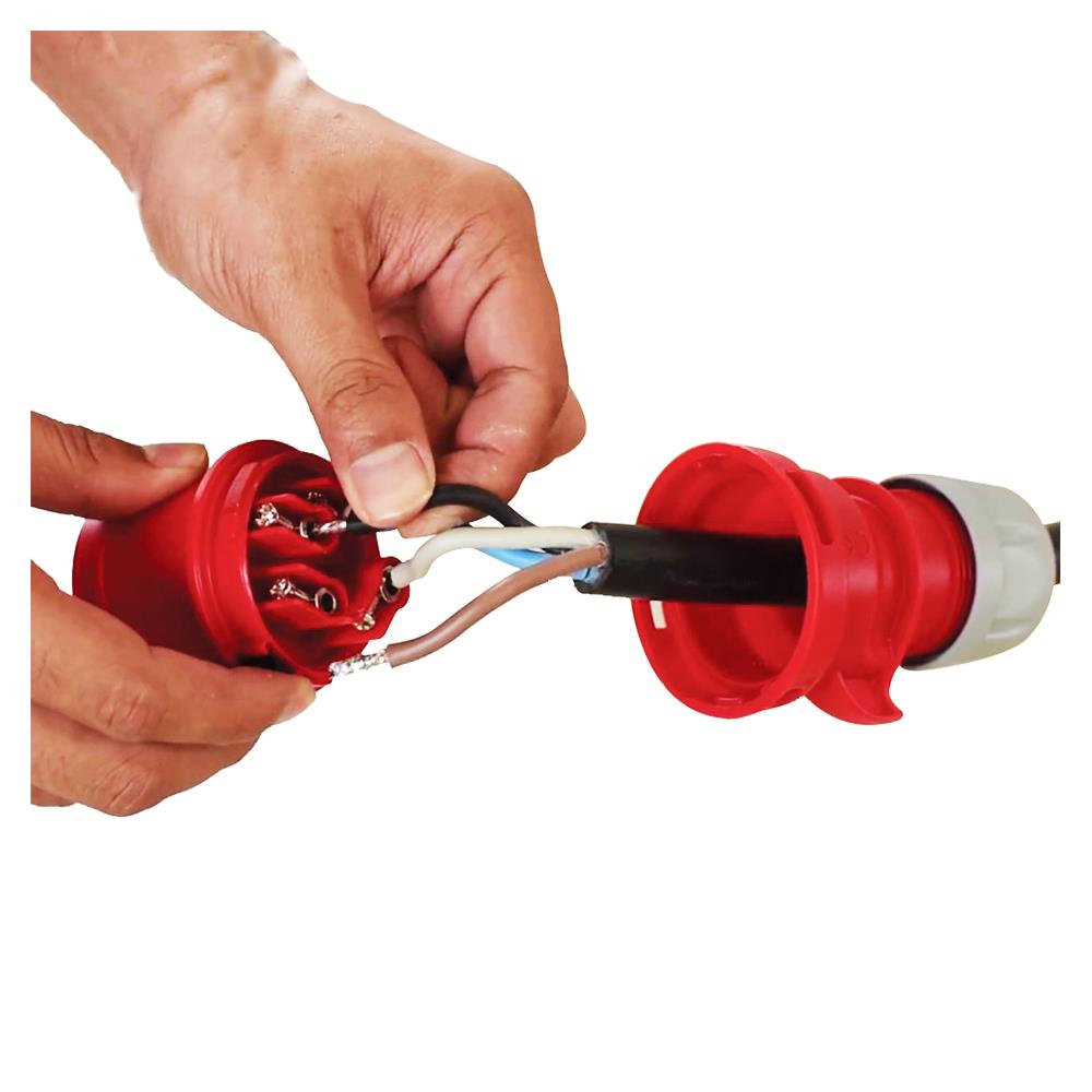 เพาเวอร์ปลั๊กตัวผู้ HACO 4 PIN 014-6V