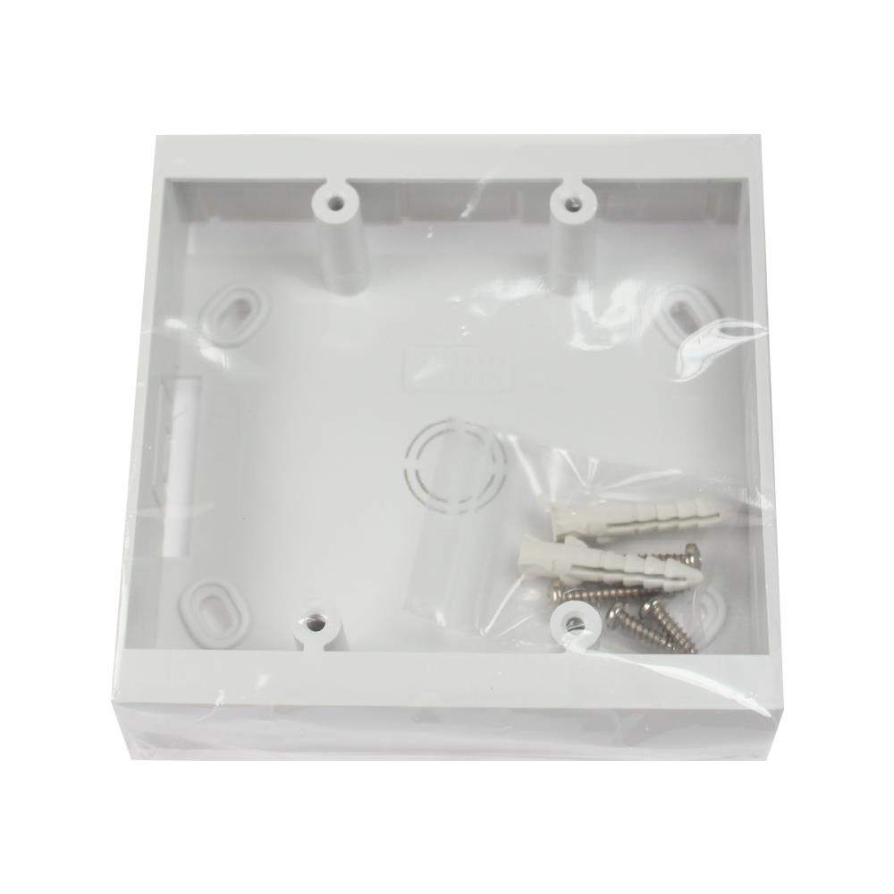 กล่องลอย HACO W114A 4x4 นิ้ว สีขาว