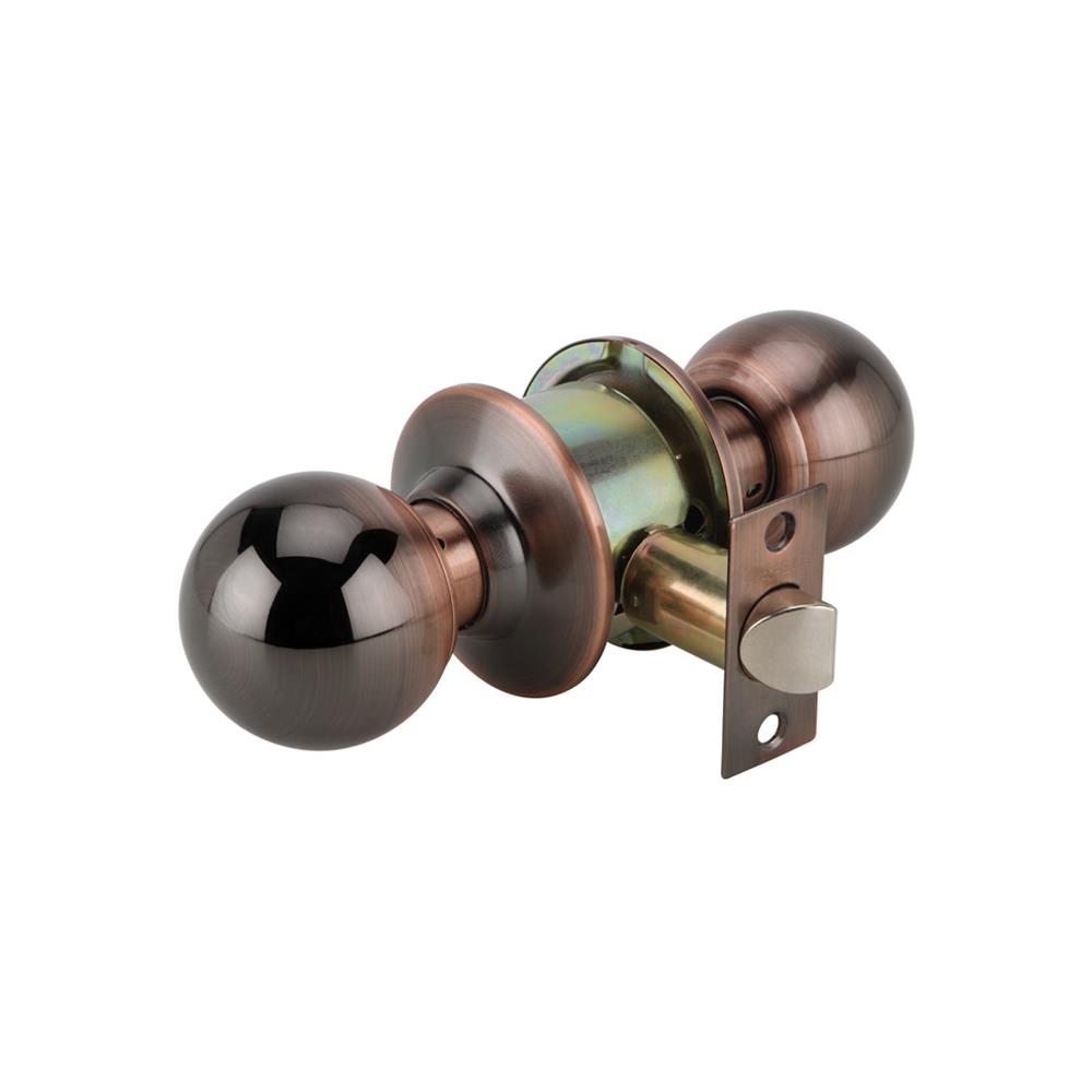 ลูกบิดทางผ่าน หัวกลม HAFELE 489.93.124 สีทองแดงรมดำ