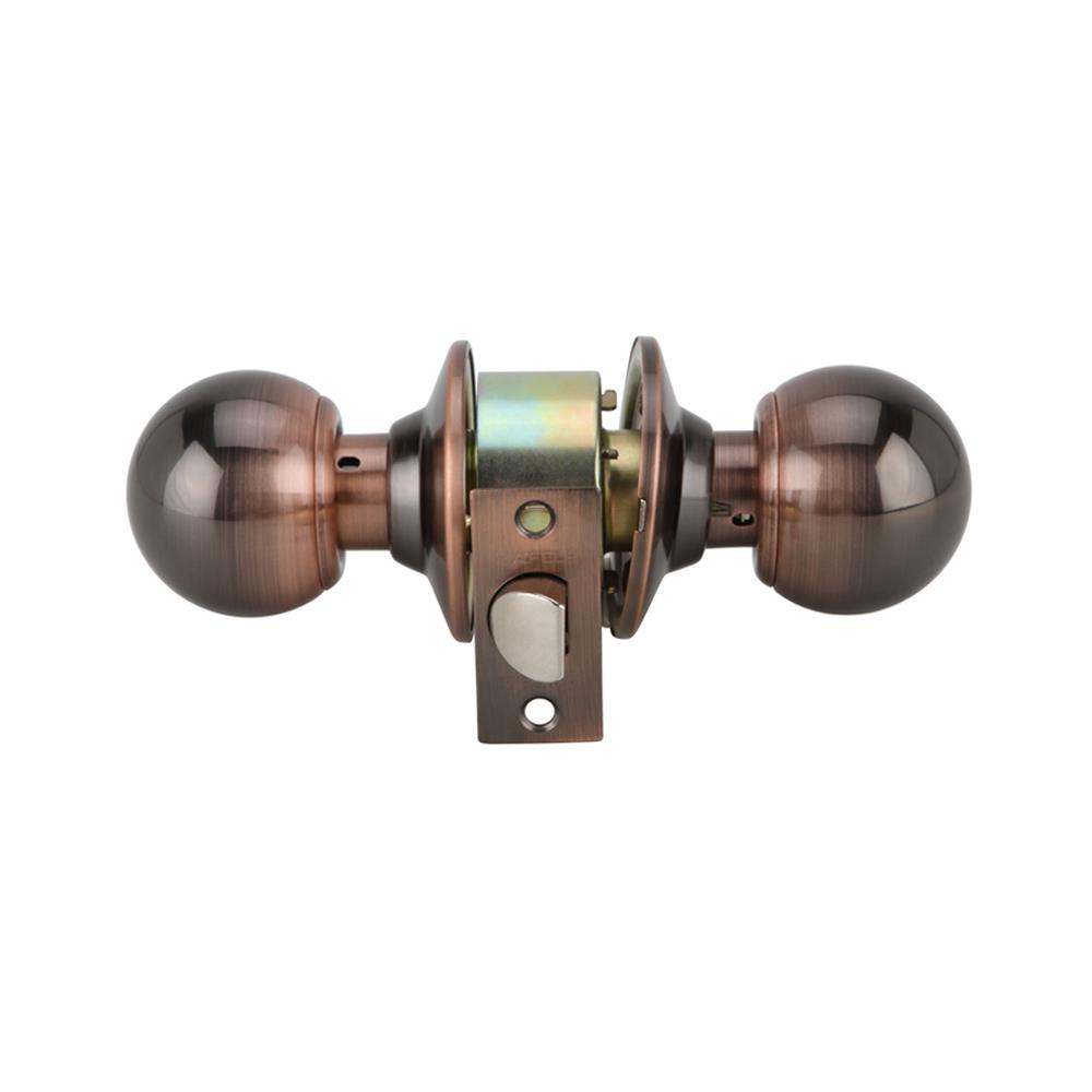 ลูกบิดทางผ่าน หัวกลม HAFELE 489.93.124 สีทองแดงรมดำ