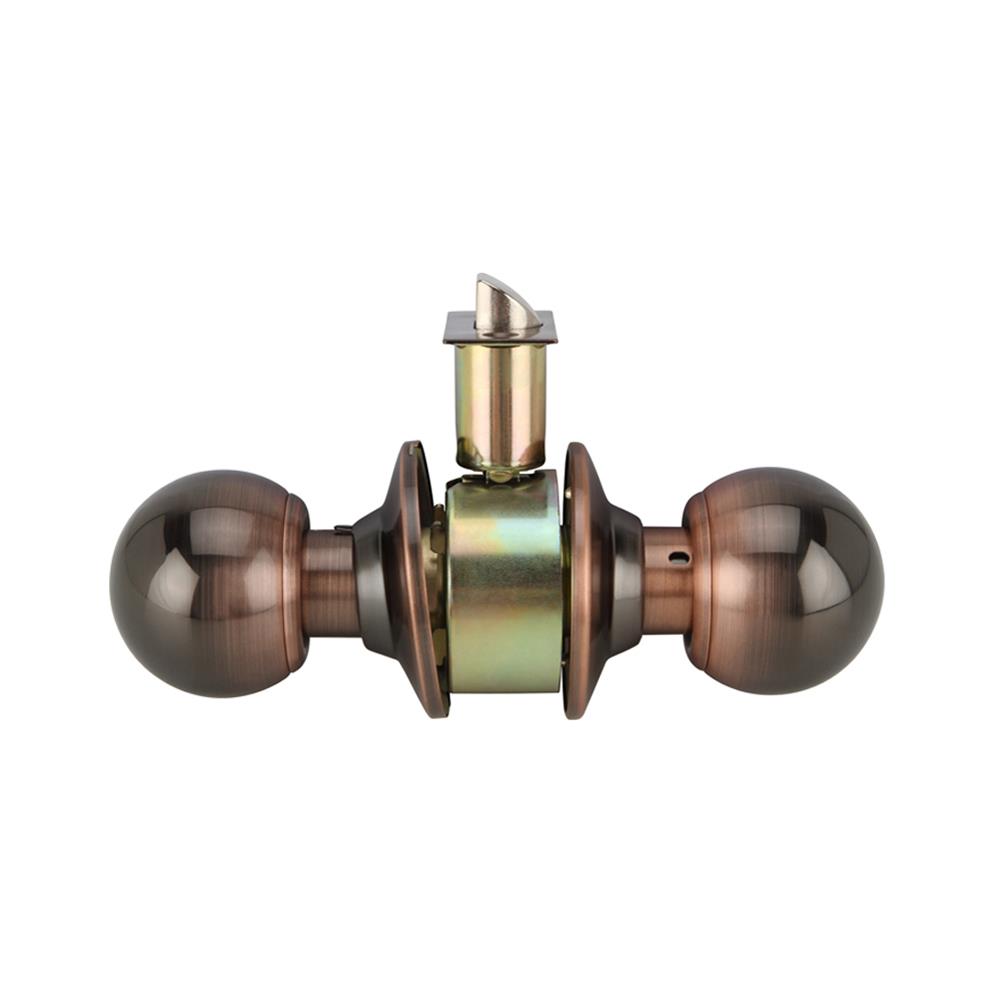 ลูกบิดทางผ่าน หัวกลม HAFELE 489.93.124 สีทองแดงรมดำ