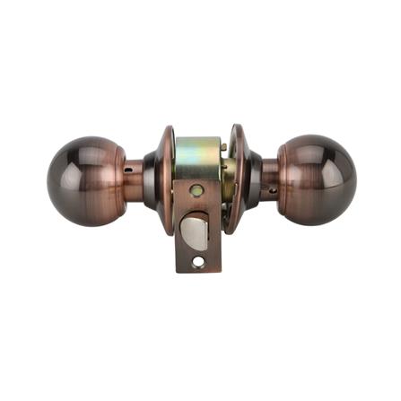 ลูกบิดทางผ่าน หัวกลม HAFELE 489.93.124 สีทองแดงรมดำ_1