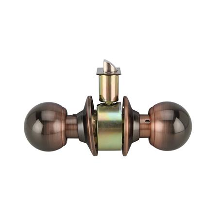 ลูกบิดทางผ่าน หัวกลม HAFELE 489.93.124 สีทองแดงรมดำ_2