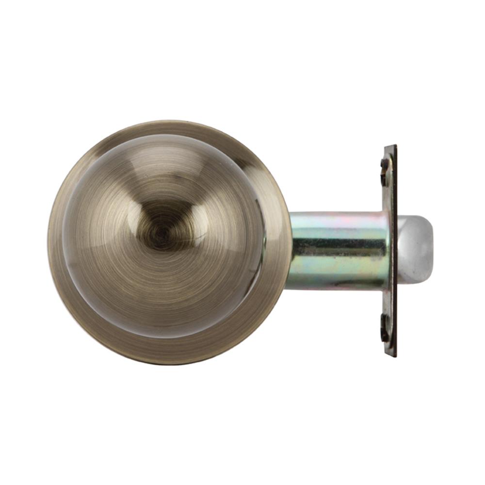 ลูกบิดประตูทางผ่าน หัวกลม HAFELE 489.93.123 สีทองเหลืองรมดำ