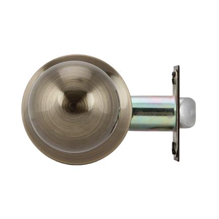 ลูกบิดประตูทางผ่าน หัวกลม HAFELE 489.93.123 สีทองเหลืองรมดำ_3