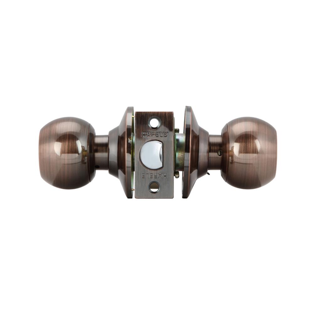 ลูกบิดห้องน้ำ หัวกลม HAFELE 489.93.119 สีทองแดงรมดำ