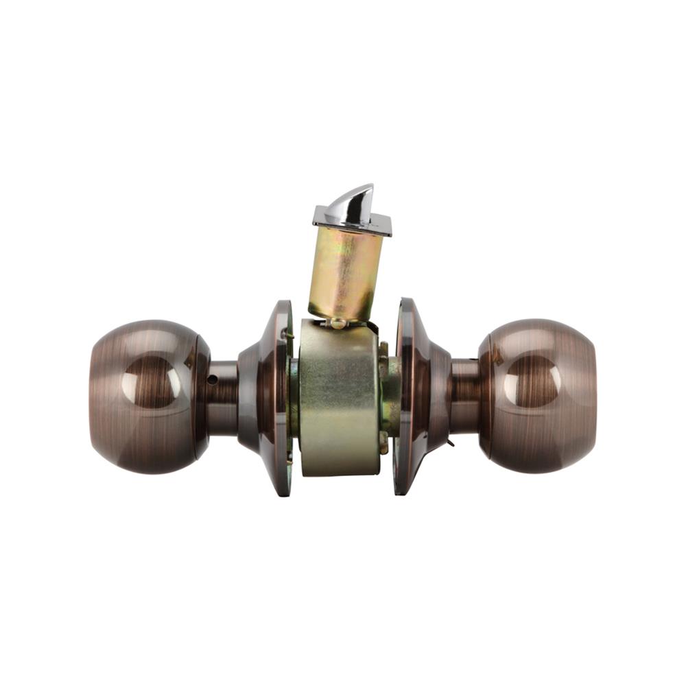 ลูกบิดห้องน้ำ หัวกลม HAFELE 489.93.119 สีทองแดงรมดำ