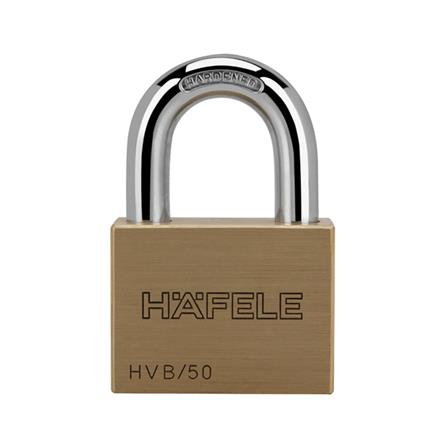 กุญแจลูกปืน HAFELE 482.01.984 50 มม. สีทองเหลือง_1