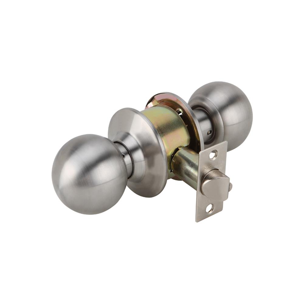 ลูกบิดประตูทางผ่าน หัวกลม HAFELE 489.93.120 สีสเตนเลส