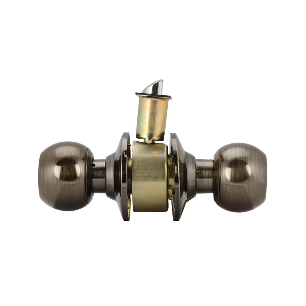 ลูกบิดห้องน้ำ หัวกลม HAFELE 489.93.118 สีทองเหลืองรมดำ