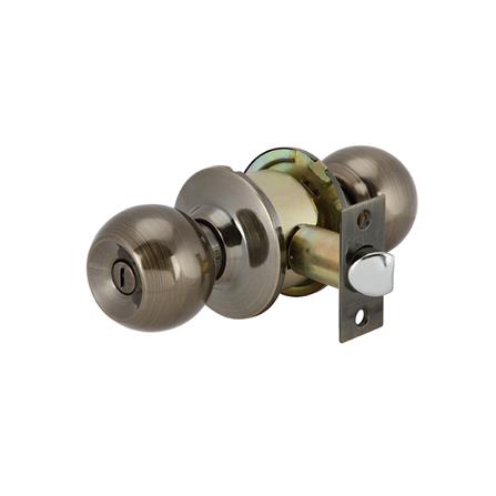 ลูกบิดห้องน้ำ หัวกลม HAFELE 489.93.118 สีทองเหลืองรมดำ_0