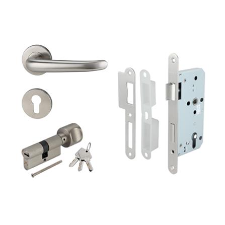 มือจับก้านโยกห้องทั่วไป MORTISE  HAFELE 499.10.119 สีสเตนเลส_1