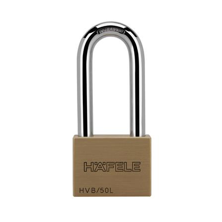 กุญแจลูกปืน HAFELE 482.01.985 50 มม. สีทองเหลือง_1