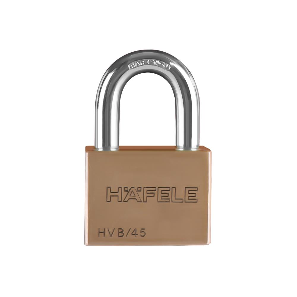 กุญแจคีย์อะไลก์ HAFELE 482.01.987 45 มม. สีทองเหลือง 3 ตัว/ชุด