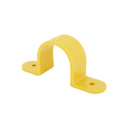 CONDUIT CLAMP TRACHANG NPI 1IN YELLOW