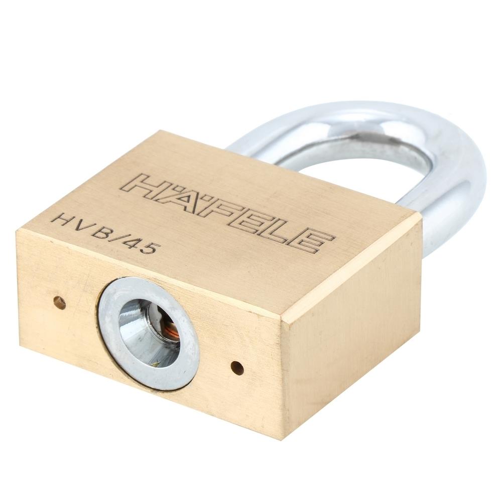 กุญแจมาสเตอร์คีย์ HAFELE 482.01.986 45 มม. สีทองเหลือง 3 ตัว/ชุด