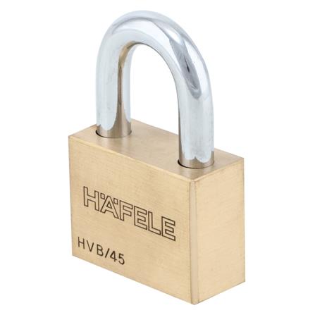 กุญแจมาสเตอร์คีย์ HAFELE 482.01.986 45 มม. สีทองเหลือง 3 ตัว/ชุด_0