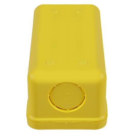 กล่องพักสายเหลี่ยม PVC SCG 2x4 นิ้ว สีเหลือง_2