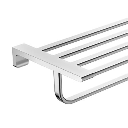 ชั้นวางพร้อมราวแขวนผ้า AMERICAN STANDARD K-1395-53-N สีโครม_1