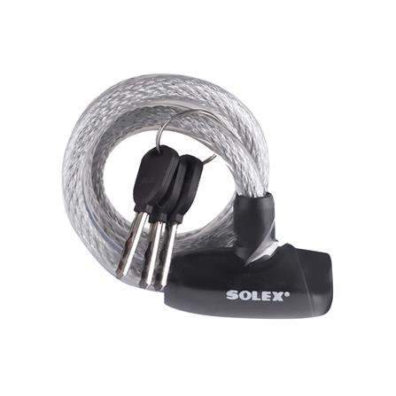 กุญแจจักรยาน SOLEX 3310 สีดำ