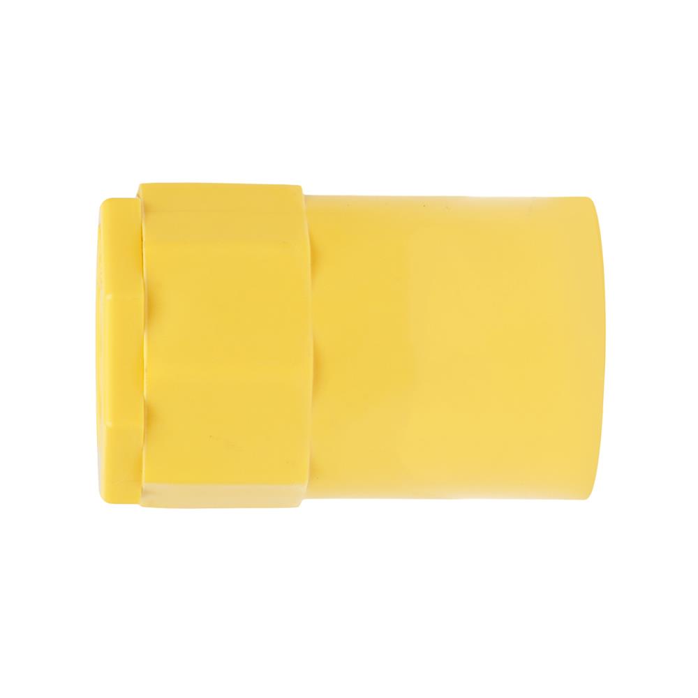 ข้อต่อเข้ากล่อง PVC ตราช้างNPI 3/4 นิ้ว สีเหลือง