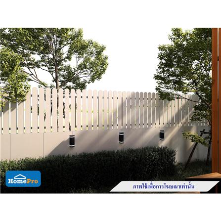 ไม้รั้ว SHERA คลาสสิกผิวเรียบ 10X100X1.6 ซม สีขาวปะการัง_3