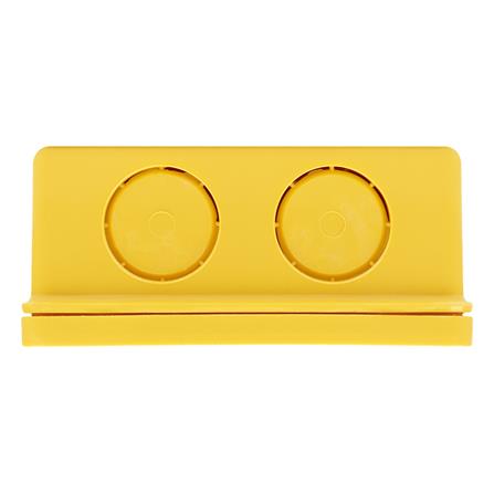 กล่องพักสายเหลี่ยม SCG 4x4 นิ้ว สีเหลือง_1