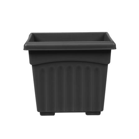 กระถางพลาสติก BABA BI-SQ-150 สี CHARCOAL