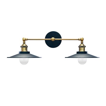 ไฟกิ่งภายใน CARINI MB2860-2 สีดำ 2 หัว_0