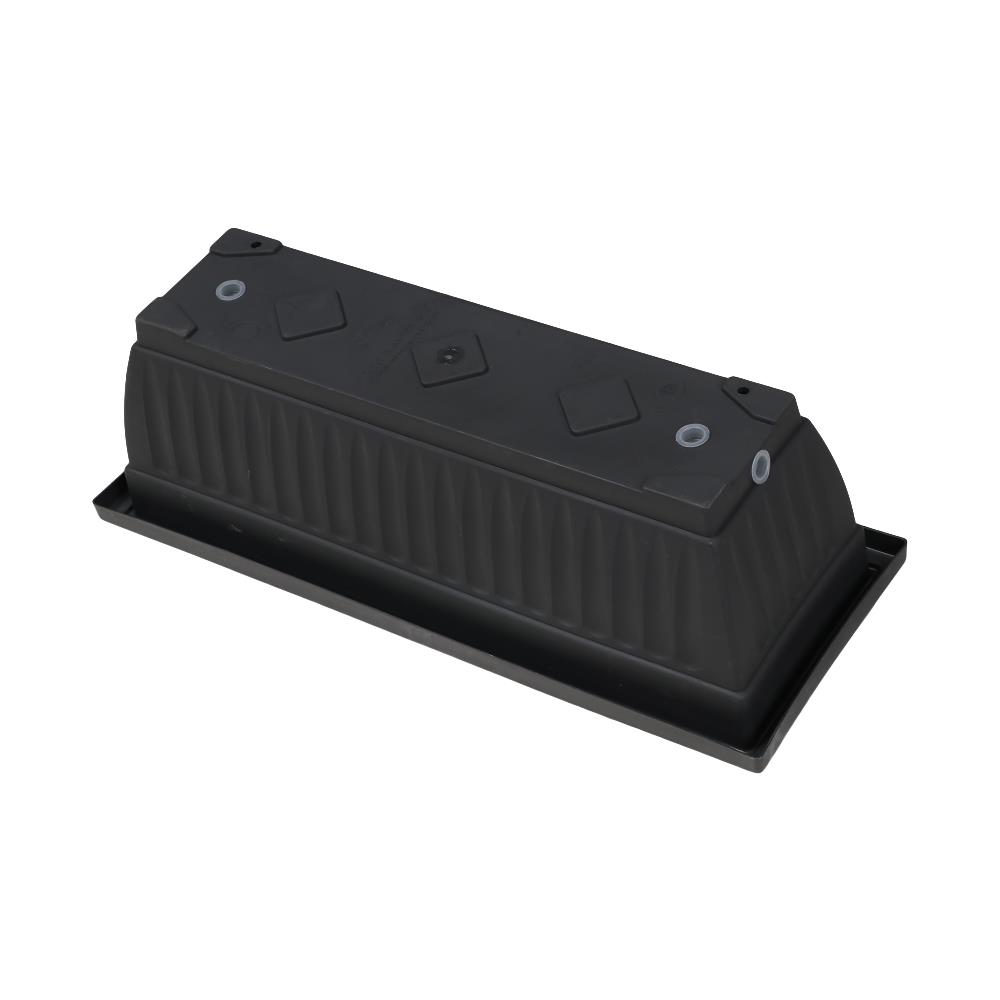 กระถางพลาสติก BABA 509 สี CHARCOAL