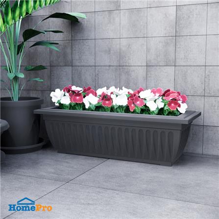 กระถางพลาสติก BABA 509 สี CHARCOAL_4