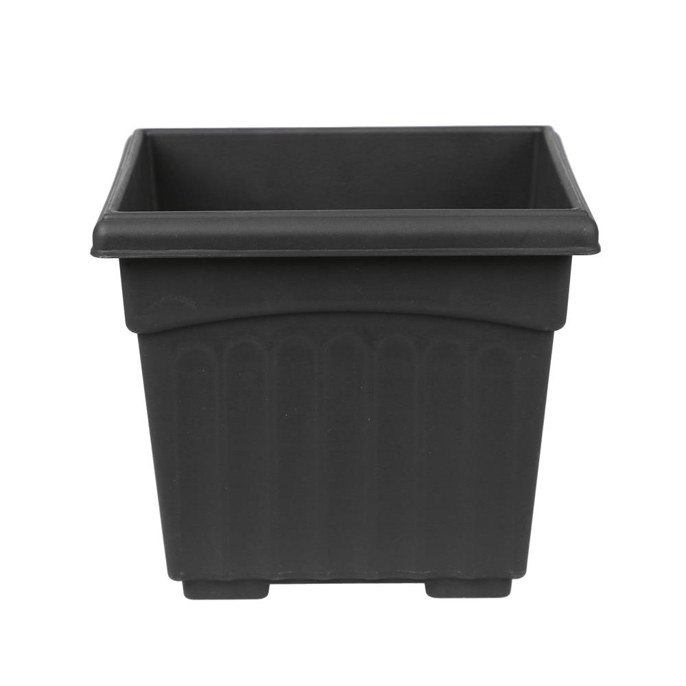 กระถางพลาสติก BABA 200 สี CHARCOAL