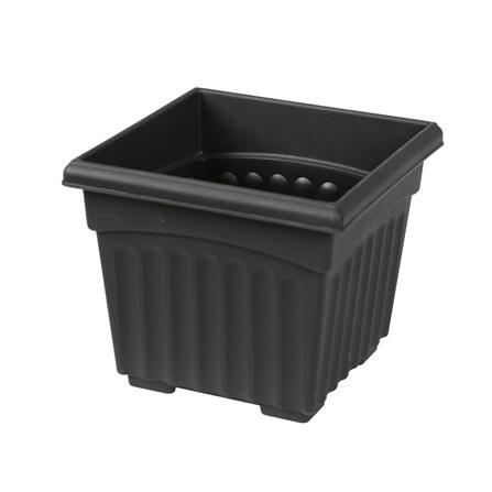 กระถางพลาสติก BABA 200 สี CHARCOAL_1