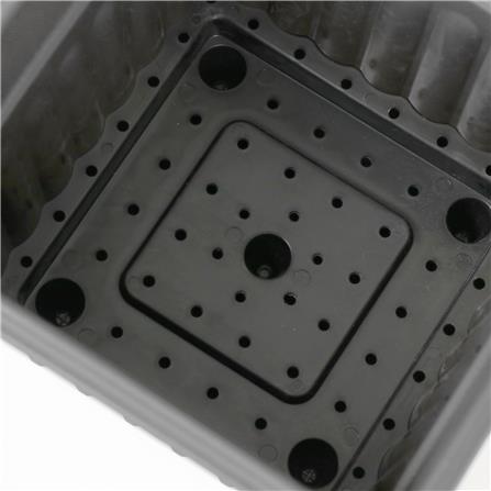 กระถางพลาสติก BABA 200 สี CHARCOAL_2