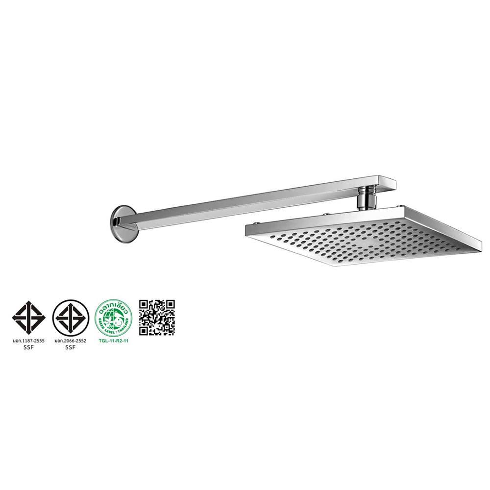 ฝักบัวก้านแข็งพร้อมก้าน COTTO OH Z95 สีโครม