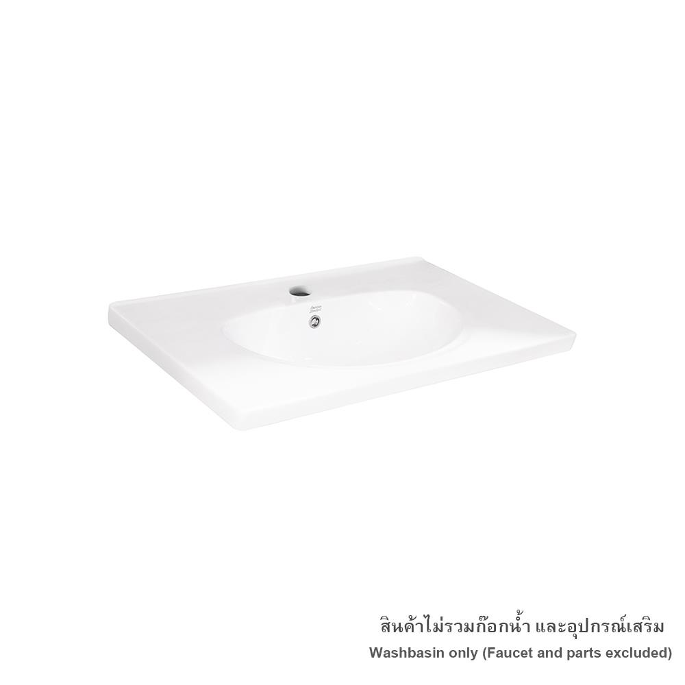 อ่างล้างหน้าฝังเคาน์เตอร์ AMERICAN STANDARD WP-F433-WT สีขาว
