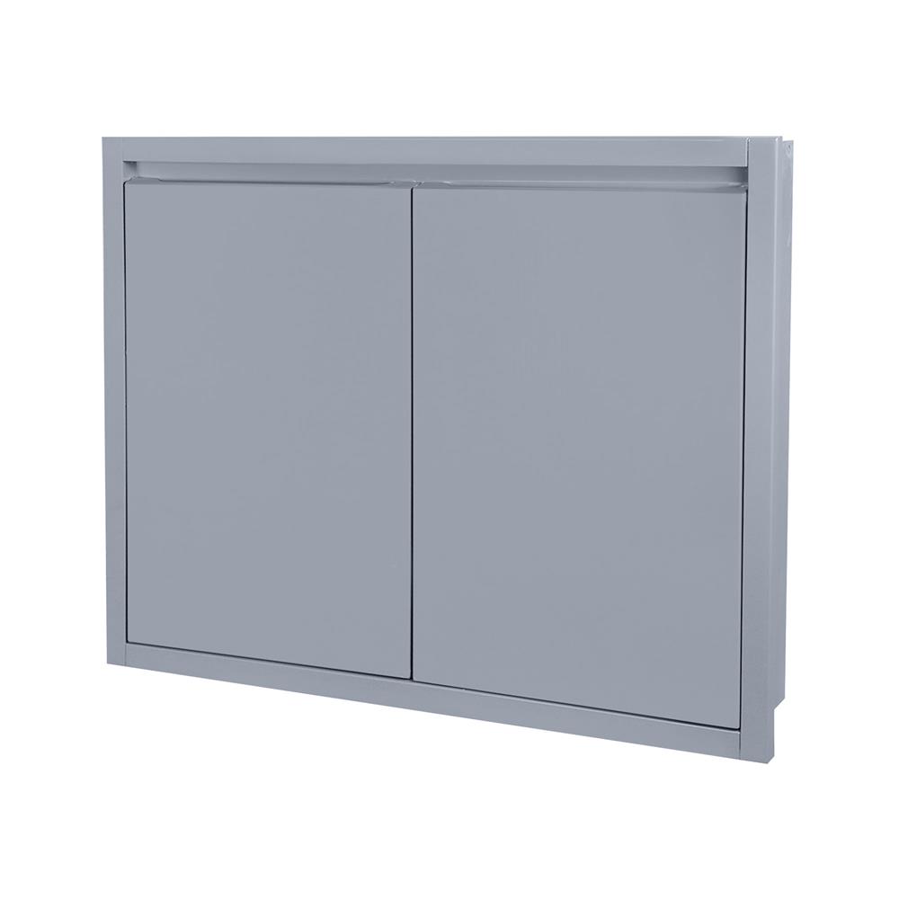 บานซิงค์คู่ CABIN HI-GlOSS 83x65 ซม. สีเทา