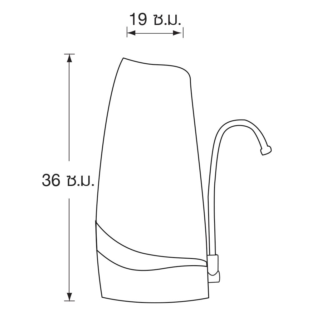 เครื่องกรองน้ำดื่ม 3M COUNTERTOP